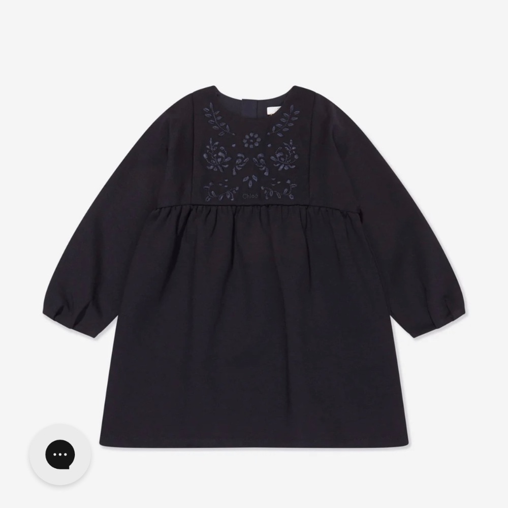 Brand new with tags Chloe girls dress size 4 navy